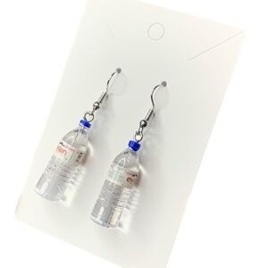 Water bottle earrings
